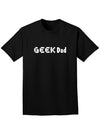 Geek Dad Adult Dark T-Shirt-Mens T-Shirt-TooLoud-Black-Small-Davson Sales