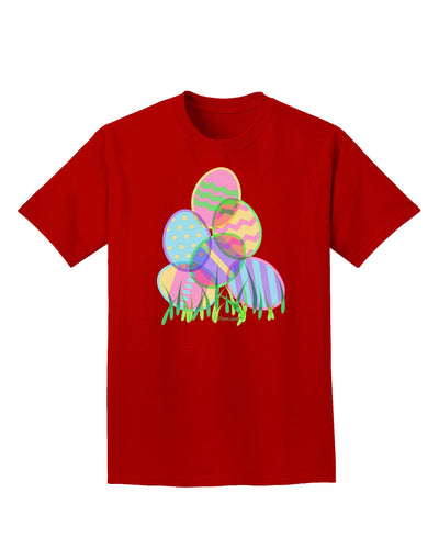 Gel Look Easter Eggs Adult Dark T-Shirt-Mens T-Shirt-TooLoud-Red-Small-Davson Sales