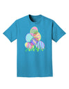 Gel Look Easter Eggs Adult Dark T-Shirt-Mens T-Shirt-TooLoud-Turquoise-Small-Davson Sales