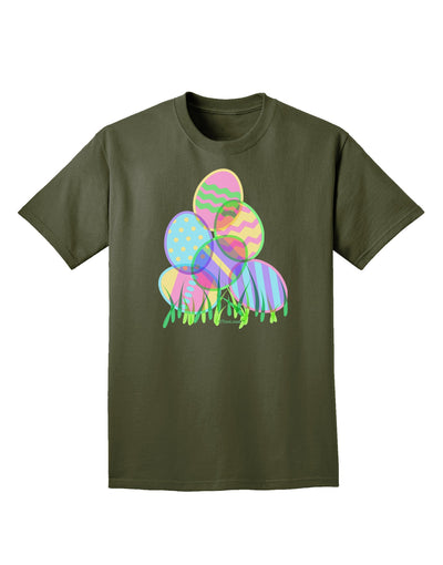 Gel Look Easter Eggs Adult Dark T-Shirt-Mens T-Shirt-TooLoud-Military-Green-Small-Davson Sales