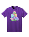 Gel Look Easter Eggs Adult Dark T-Shirt-Mens T-Shirt-TooLoud-Purple-Small-Davson Sales