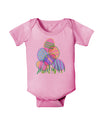 Gel Look Easter Eggs Baby Romper Bodysuit-Baby Romper-TooLoud-Pink-06-Months-Davson Sales