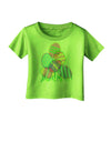 Gel Look Easter Eggs Infant T-Shirt-Infant T-Shirt-TooLoud-Lime-Green-06-Months-Davson Sales