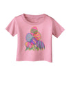 Gel Look Easter Eggs Infant T-Shirt-Infant T-Shirt-TooLoud-Candy-Pink-06-Months-Davson Sales