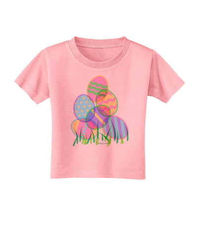 Gel Look Easter Eggs Toddler T-Shirt-Toddler T-Shirt-TooLoud-Candy-Pink-2T-Davson Sales