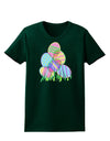 Gel Look Easter Eggs Womens Dark T-Shirt-TooLoud-Forest-Green-Small-Davson Sales