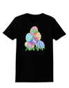 Gel Look Easter Eggs Womens Dark T-Shirt-TooLoud-Black-X-Small-Davson Sales