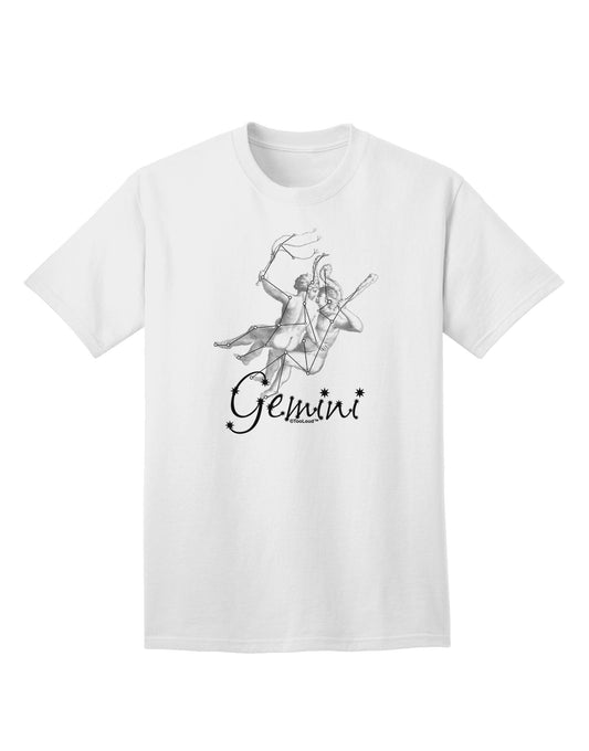 Gemini Constellation Adult T-Shirt-Mens T-Shirt-TooLoud-White-Small-Davson Sales