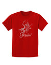 Gemini Constellation Childrens Dark T-Shirt-Childrens T-Shirt-TooLoud-Red-X-Small-Davson Sales