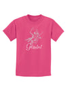 Gemini Constellation Childrens Dark T-Shirt-Childrens T-Shirt-TooLoud-Sangria-X-Small-Davson Sales