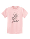 Gemini Constellation Childrens T-Shirt-Childrens T-Shirt-TooLoud-PalePink-X-Small-Davson Sales