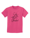 Gemini Constellation Childrens T-Shirt-Childrens T-Shirt-TooLoud-Sangria-X-Small-Davson Sales