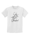 Gemini Constellation Childrens T-Shirt-Childrens T-Shirt-TooLoud-White-X-Small-Davson Sales