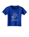 Gemini Constellation Toddler T-Shirt Dark-Toddler T-Shirt-TooLoud-Royal-Blue-2T-Davson Sales