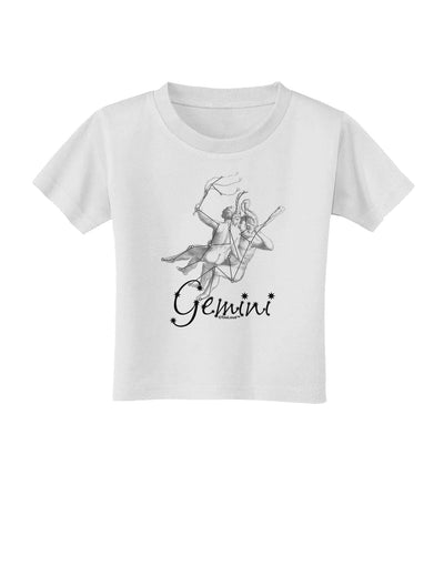 Gemini Constellation Toddler T-Shirt-Toddler T-Shirt-TooLoud-White-2T-Davson Sales