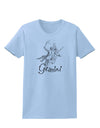 Gemini Constellation Womens T-Shirt-Womens T-Shirt-TooLoud-Light-Blue-X-Small-Davson Sales