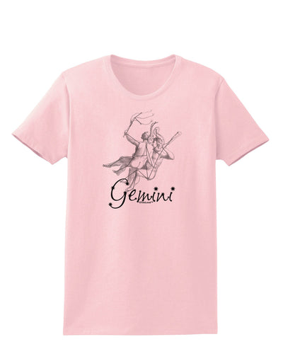 Gemini Constellation Womens T-Shirt-Womens T-Shirt-TooLoud-PalePink-X-Small-Davson Sales