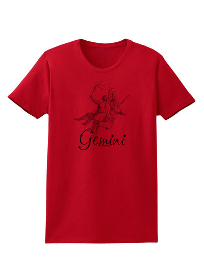 Gemini Constellation Womens T-Shirt-Womens T-Shirt-TooLoud-Red-X-Small-Davson Sales