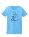 Gemini Constellation Womens T-Shirt-Womens T-Shirt-TooLoud-Aquatic-Blue-X-Small-Davson Sales