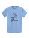 Gemini Illustration Childrens T-Shirt-Childrens T-Shirt-TooLoud-Light-Blue-X-Small-Davson Sales