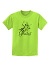 Gemini Illustration Childrens T-Shirt-Childrens T-Shirt-TooLoud-Lime-Green-X-Small-Davson Sales