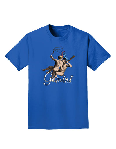 Gemini Illustration Color Adult Dark T-Shirt-Mens T-Shirt-TooLoud-Royal-Blue-Small-Davson Sales