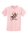 Gemini Illustration Color Childrens T-Shirt-Childrens T-Shirt-TooLoud-PalePink-X-Small-Davson Sales