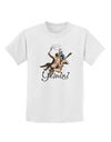 Gemini Illustration Color Childrens T-Shirt-Childrens T-Shirt-TooLoud-White-X-Small-Davson Sales