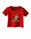 Gemini Illustration Color Infant T-Shirt Dark-Infant T-Shirt-TooLoud-Red-06-Months-Davson Sales