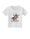 Gemini Illustration Color Toddler T-Shirt-Toddler T-Shirt-TooLoud-White-2T-Davson Sales