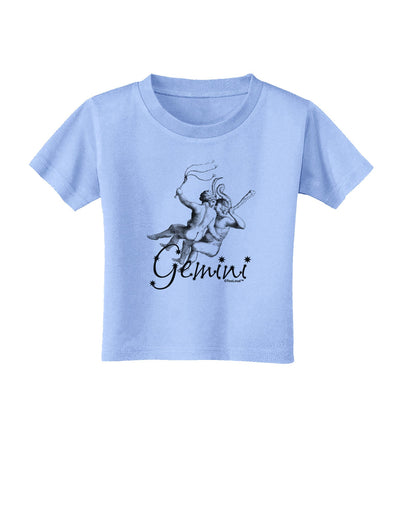 Gemini Illustration Toddler T-Shirt-Toddler T-Shirt-TooLoud-Aquatic-Blue-2T-Davson Sales