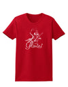 Gemini Illustration Womens Dark T-Shirt-TooLoud-Red-X-Small-Davson Sales