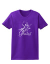 Gemini Illustration Womens Dark T-Shirt-TooLoud-Purple-X-Small-Davson Sales