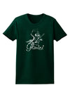 Gemini Illustration Womens Dark T-Shirt-TooLoud-Forest-Green-Small-Davson Sales