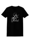 Gemini Illustration Womens Dark T-Shirt-TooLoud-Black-X-Small-Davson Sales