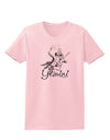 Gemini Illustration Womens T-Shirt-Womens T-Shirt-TooLoud-PalePink-X-Small-Davson Sales