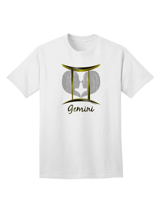 Gemini Symbol Adult T-Shirt-unisex t-shirt-TooLoud-White-Small-Davson Sales