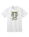 Gemini Symbol Adult T-Shirt-unisex t-shirt-TooLoud-White-Small-Davson Sales