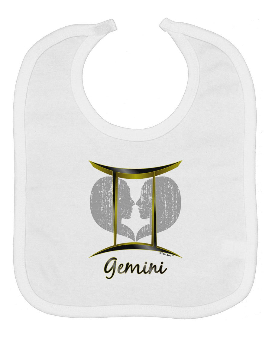 Gemini Symbol Baby Bib