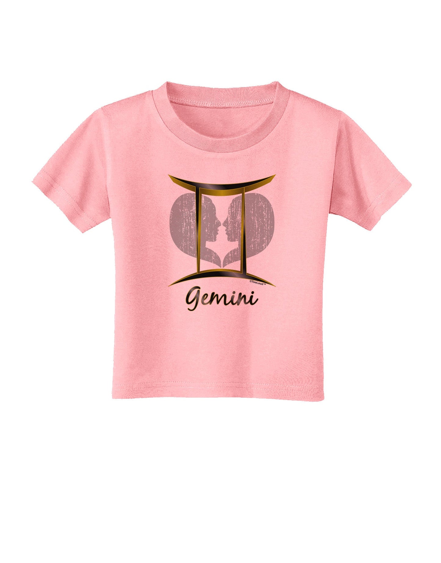 Gemini Symbol Toddler T-Shirt-Toddler T-Shirt-TooLoud-Candy-Pink-2T-Davson Sales