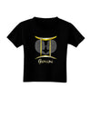 Gemini Symbol Toddler T-Shirt Dark-Toddler T-Shirt-TooLoud-Black-2T-Davson Sales