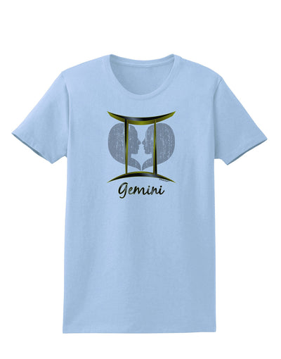 Gemini Symbol Womens T-Shirt-Womens T-Shirt-TooLoud-Light-Blue-X-Small-Davson Sales