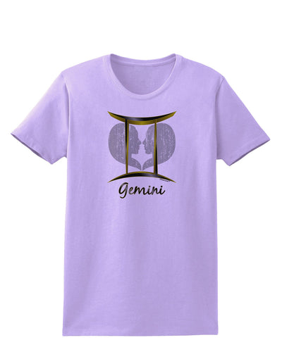 Gemini Symbol Womens T-Shirt-Womens T-Shirt-TooLoud-Lavender-X-Small-Davson Sales