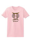 Gemini Symbol Womens T-Shirt-Womens T-Shirt-TooLoud-PalePink-X-Small-Davson Sales