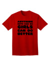 Gender-Inclusive Empowerment Adult T-Shirt: Anything Boys Can Do, Girls Can Do Better, by TooLoud-Mens T-shirts-TooLoud-Red-Small-Davson Sales