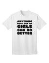 Gender-Inclusive Empowerment Adult T-Shirt: Anything Boys Can Do, Girls Can Do Better, by TooLoud-Mens T-shirts-TooLoud-White-Small-Davson Sales