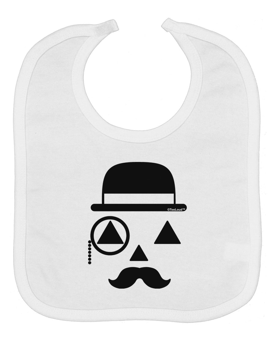 Gentleman Jack-o-lantern Baby Bib