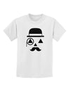 Gentleman Jack-o-lantern Childrens T-Shirt-Childrens T-Shirt-TooLoud-White-X-Small-Davson Sales