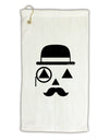 Gentleman Jack-o-lantern Micro Terry Gromet Golf Towel 11&#x22;x19-Golf Towel-TooLoud-White-Davson Sales