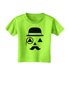 Gentleman Jack-o-lantern Toddler T-Shirt-Toddler T-Shirt-TooLoud-Lime-Green-2T-Davson Sales